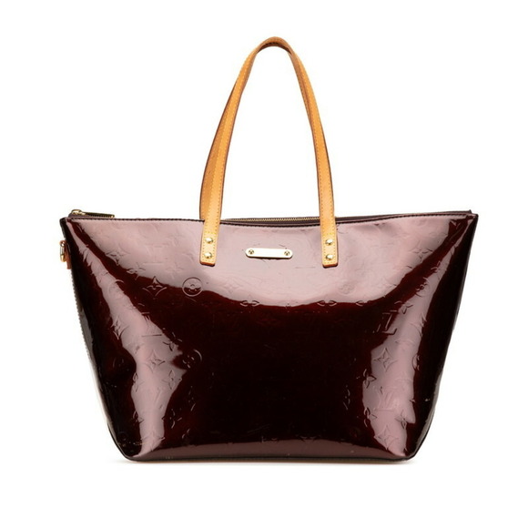 LOUIS VUITTON Brown Monogram Leather Shoulder Bag - Picture 1 of 14